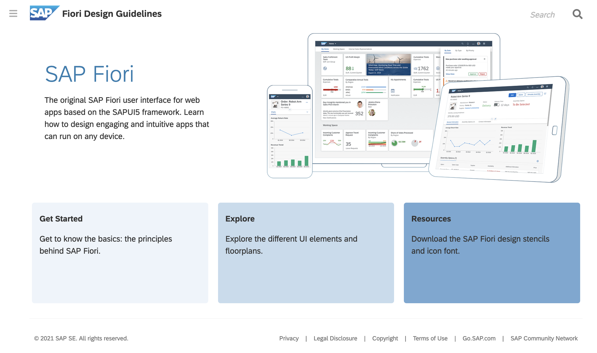 SAP Fiori Design Guidelines
