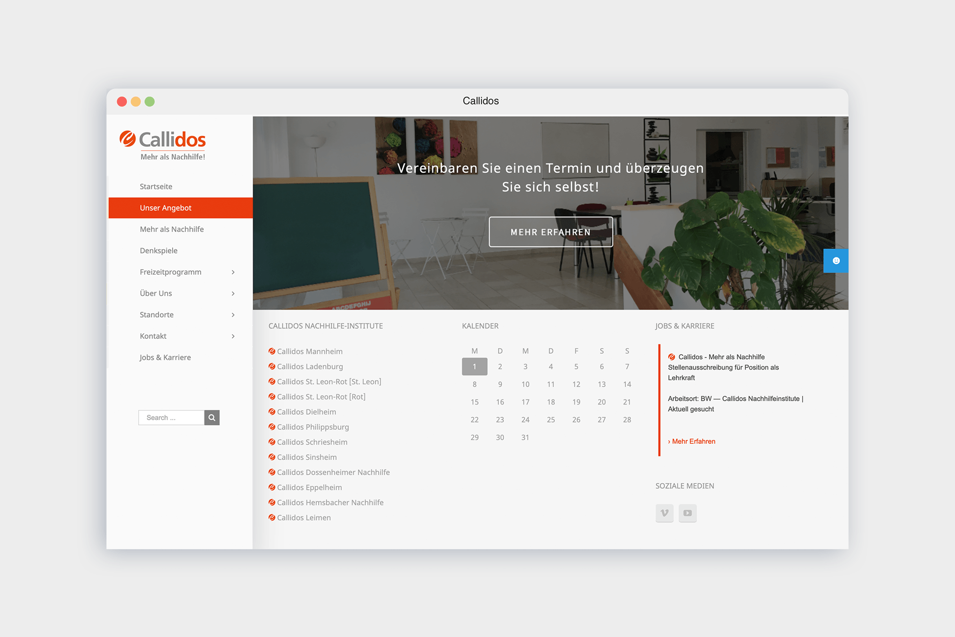 Callidos UI
